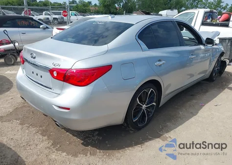 2016 Infiniti Q50 Premium from USA, damaged, VIN JN1CV7AR0GM252227